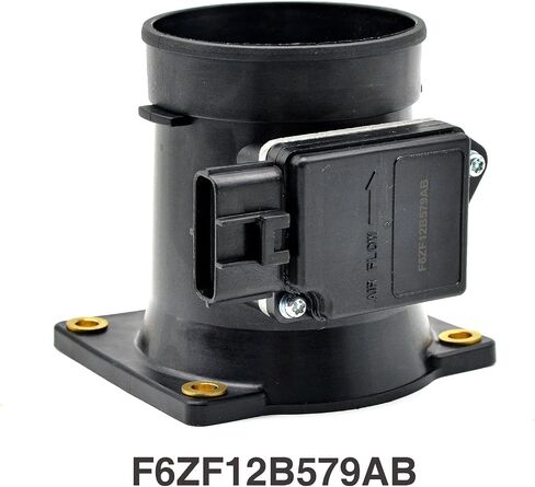Mass Air Flow Sensor MAF 4 Pins Compatible with 1996-2002 Lincoln Town Car Ford Crown Victoria Mercury Grand Marquis V8 4.6L, Replace# F6ZF12B579AB in Saudi Arabia