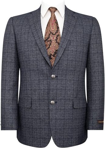 Men's Classic Fit Blazer Sport Coat 2 Button Lightweight Stretch Suit Jacket for Business & Daily in Kuwait