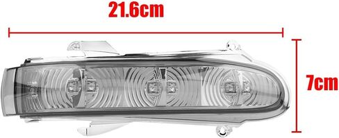 VGEBY Side Mirror Turn Indicator, High-Quality Replacement, Side Mirror Turn Signal, Durable smoked lens for Mercedes-Benz S-Class, CL-Class, E-Class, etc. in Saudi Arabia