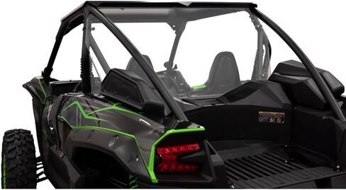 Tusk UTV Polycarb Rear Window Clear For Kawasaki Teryx KRX 1000 Trail Edition 2022-2025 in Saudi Arabia