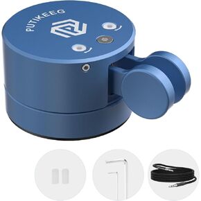 Butikeeg Mini Morse Code Key - مجداف مزدوج CW مع قاعدة مغناطيسية ، مجاذيف مغناطيسية Morse Lambic Key لراديو لحم الخنزير الهواة (الفضة) in Kuwait