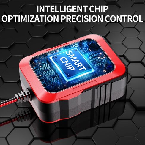 1.5A 6V/12V Smart Battery Charger – Automatic Maintainer, Trickle Charger & Desulfator with Overcharge Protection & Temperature Compensation – for Lead-Acid Batteries in Saudi Arabia