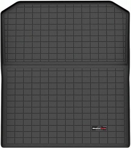 WeatherTech Cargo Trunk Liner for Rivian R1S - Behind 2nd Row (401567) Black in Saudi Arabia