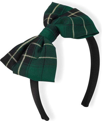 The Children's Place,Girls,Fashion Hair Accessories,Green Plaid Headband,NO_SIZE in Saudi Arabia