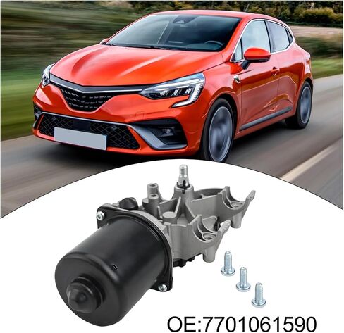 Clio 3 III 2005-2012 Wiper Motor Clio III Windscreen Wiper Motor Car Maintenance Easy to Use Quick to Install in Saudi Arabia
