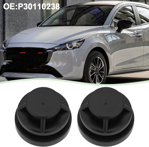 4pcs Car Engine Cover Insulator Rubber Mount Rubber Replacement Part P30110238 Compatible with Mazda 2 3 6 CX-3 CX-4 CX-5 Black in Saudi Arabia