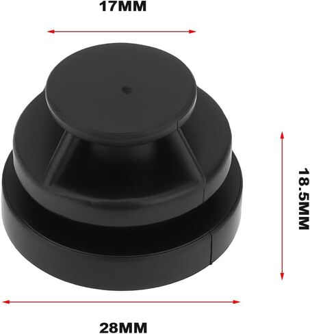 4pcs Car Engine Cover Insulator Rubber Mount Rubber Replacement Part P30110238 Compatible with Mazda 2 3 6 CX-3 CX-4 CX-5 Black in Saudi Arabia