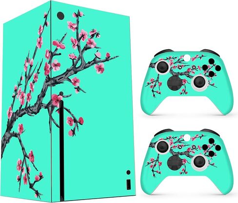 HK Studio Spider Decal Sticker Skin to Cover X-Box Series X with No Bubble, Waterproof, Full Protection - Including 2 Controller Skins and Console Skin in Saudi Arabia