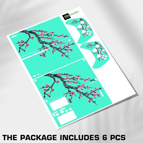 HK Studio Spider Decal Sticker Skin to Cover X-Box Series X with No Bubble, Waterproof, Full Protection - Including 2 Controller Skins and Console Skin in Saudi Arabia