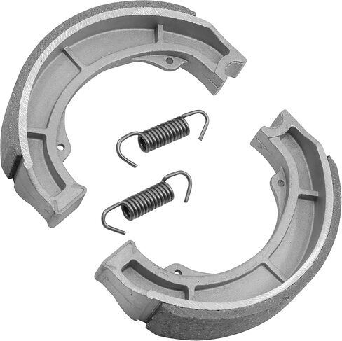 Caltric Rear Brake Shoes Compatible with Suzuki Lt160 Lt-160 Quadrunner 160 2003 2004 in Saudi Arabia