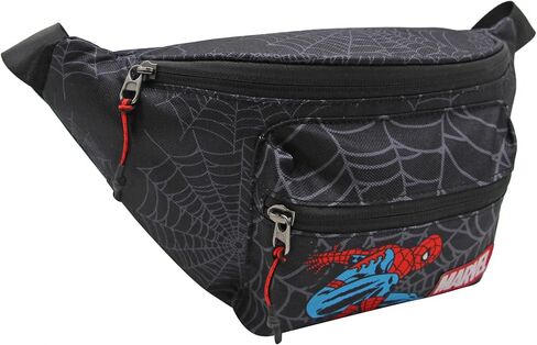Spider-Man Jumping Through The Webs Action Waist Pack, Black, MA104168 in Saudi Arabia