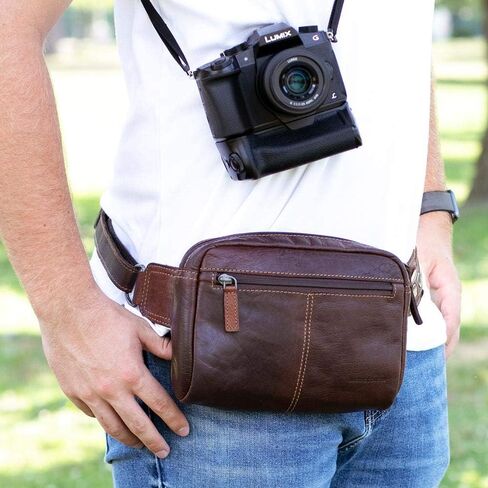 Voyager Large Travel Belt Bag #7109 (Brown) in Saudi Arabia