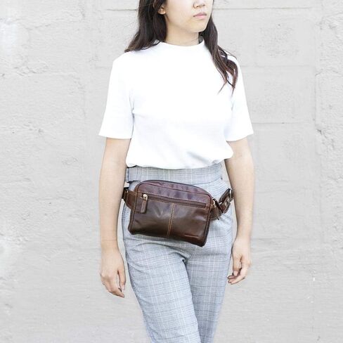 Voyager Large Travel Belt Bag #7109 (Brown) in Saudi Arabia