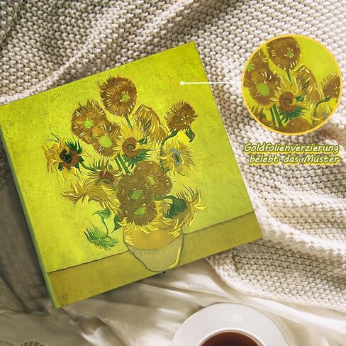 The Starry Night Photo Album 4x6 with Writing Space 200 Pockets - Van Gogh,Wedding Guest Book, Memory Book Gift for Bridal Shower, Anniversary - Kuword in Kuwait