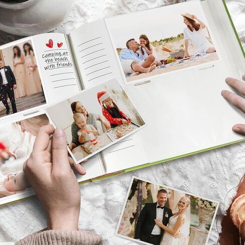 The Starry Night Photo Album 4x6 with Writing Space 200 Pockets - Van Gogh,Wedding Guest Book, Memory Book Gift for Bridal Shower, Anniversary - Kuword in Kuwait