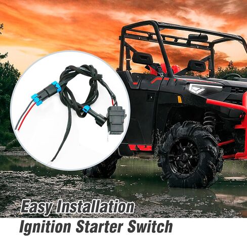 48 Inch Reverse Light Harness Kit, Back Up Reverse Light Wiring Harness Kit, Replacement for Polaris Ranger XP 1000 2018-2024 in Saudi Arabia