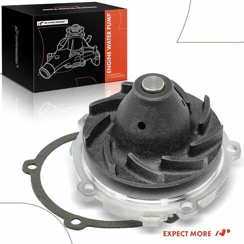 A-Premium Water Pump Compatible with Chevy Malibu 97-06, Lumina, Achieva & Buick Regal & Olds & Pontiac Grand Prix, Grand Am & Saturn & Cadillac, 2.2 2.5 2.8 3.1 3.3 3.4 3.5 3.9 5.0L, for# 10048949 in Saudi Arabia