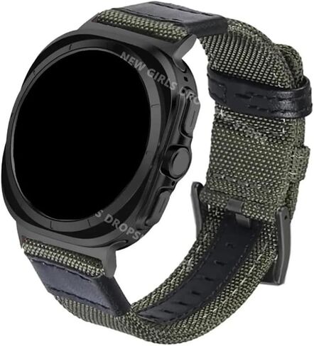 Sports Breathable WatchBand Fit for Samsung Galaxy Watch Ultra 47mm Nylon Fabric Bracelet Watch Band in Saudi Arabia