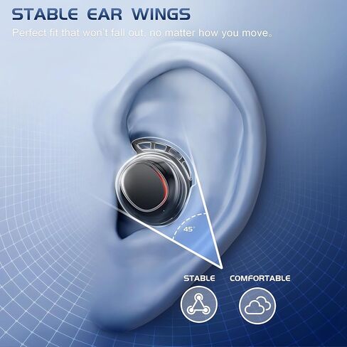 IAMJOY Wireless Gaming Earbuds, 20ms Low Latency, Gaming Earbuds with LED Display, 90H Play Time, 2.4GHz & Bluetooth, Game Earbuds with Mic Compatible with Meta Quest, PS5/4, VR, Switch, PC in Kuwait