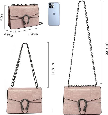 snake purses bags for women-snake print chain evening shoulder bag clutch evening crossbody purse handbags in Saudi Arabia