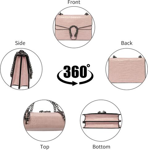 snake purses bags for women-snake print chain evening shoulder bag clutch evening crossbody purse handbags in Saudi Arabia
