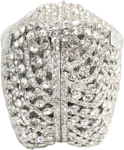 Women Unique Ship Shaped Rhinestone Clutch Elegant Crystal Evening Purse Dinner Handbag for Wedding Party in Saudi Arabia