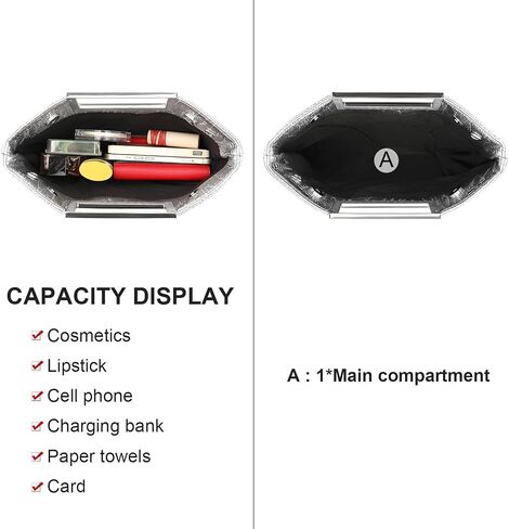 Vegan Leather Handbag Clutch Purses for Women Formal Stylish Evening Clutch for Weddings, Proms, Cocktail in Saudi Arabia