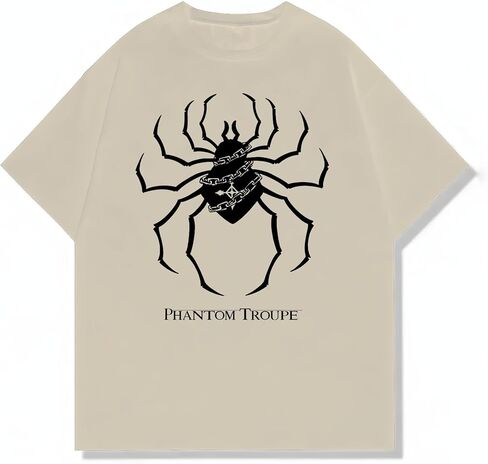 Anime, Hunter x Kilua Tee, Unisex Vintage Y2K Oversized Graphic T-Shirt, Streetwear Grunge Style, Retro Aesthetic Design in Saudi Arabia