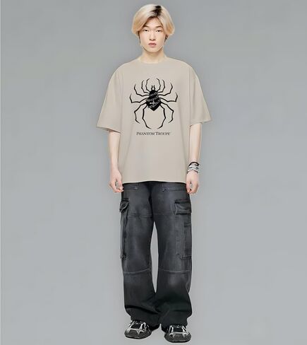 Anime, Hunter x Kilua Tee, Unisex Vintage Y2K Oversized Graphic T-Shirt, Streetwear Grunge Style, Retro Aesthetic Design in Saudi Arabia