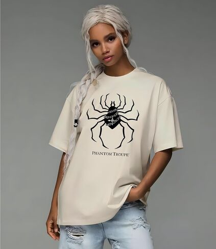 Anime, Hunter x Kilua Tee, Unisex Vintage Y2K Oversized Graphic T-Shirt, Streetwear Grunge Style, Retro Aesthetic Design in Saudi Arabia