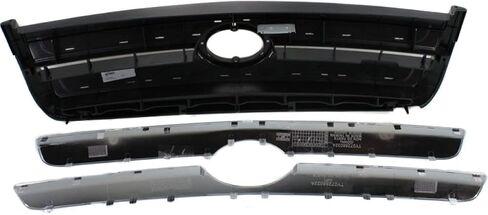 For Toyota Tundra Grille Assembly 2003 04 05 2006 | Plastic | Painted Black Shell and Insert | w/Chrome Molding | Regular/Access Cab | SR5 Model | TO1200262 | 531000C100C0 in Saudi Arabia