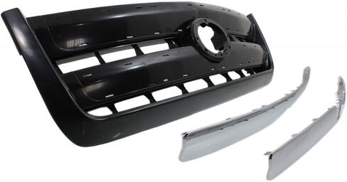 For Toyota Tundra Grille Assembly 2003 04 05 2006 | Plastic | Painted Black Shell and Insert | w/Chrome Molding | Regular/Access Cab | SR5 Model | TO1200262 | 531000C100C0 in Saudi Arabia