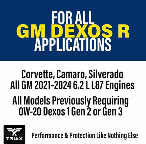 زيت محرك ترياكس سينرجي DXR 0W-40 SP اصطناعي بالكامل متوافق مع GM Dexos R (5 كوارت) in Saudi Arabia
