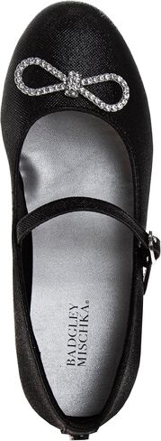 Josmo Girls Formal Dress Shoes Low Block Heel Slip-On Mary Jane Buckle Strap Pumps (Size Little Kid - Big Kid) in Saudi Arabia