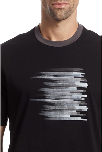 Armani Exchange Men's Graffiti Cotton T-Shirt in Saudi Arabia