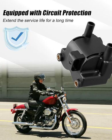 ملف إشعال واحد مناسب لـ Harley Davidson Twin Cam 88 EFI Softail Dyna Electra Glide Road King 2001 2002 2003 2004 2005 2006 استبدال 31743-01 210538 in Saudi Arabia
