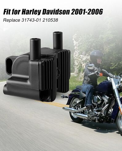 ملف إشعال واحد مناسب لـ Harley Davidson Twin Cam 88 EFI Softail Dyna Electra Glide Road King 2001 2002 2003 2004 2005 2006 استبدال 31743-01 210538 in Saudi Arabia
