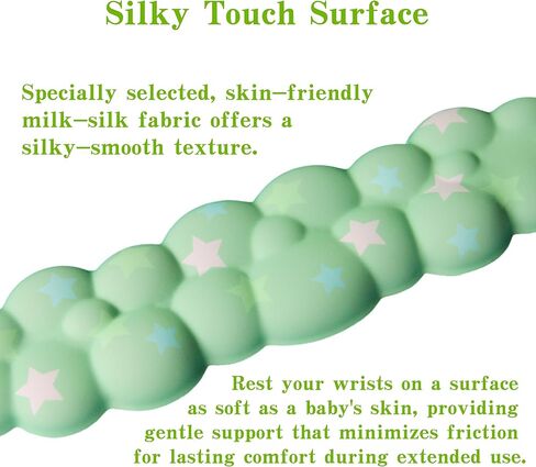 مجموعة راحة معصم السحابة للوحة المفاتيح والماوس ، تشمل السفينة اللطيفة ، مع أجهزة الكمبيوتر وأجهزة الكمبيوتر المحمولة （مجموعة النجوم الأرجواني） in Kuwait