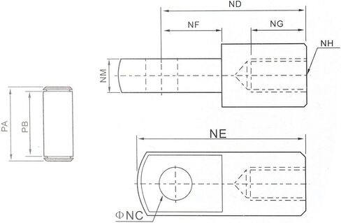 Baomain Foot Flange CI-63 for Foot mounting Work with Pneumatic Standard Cylinder SC 63 in Saudi Arabia