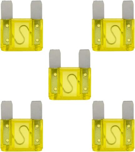 5 Pack of 20 Amp 20A Large Blade Style Audio Maxi Fuse for Car RV Boat Auto in Saudi Arabia