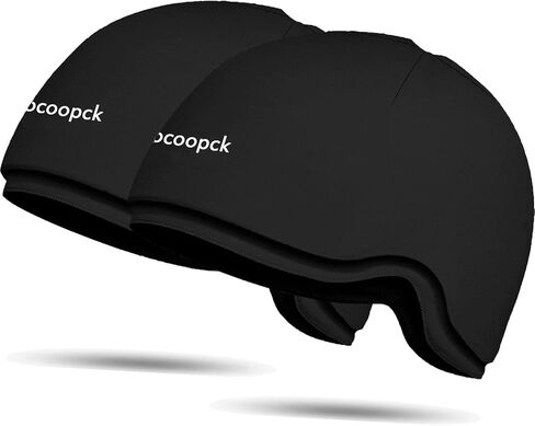 عبوتان من غطاء بارد لمرضى العلاج الكيميائي، مجموعة العناية الكيميائية للنساء والرجال، غطاء ثلج للصداع النصفي، قبعات ثلج للصداع النصفي، غطاء تبريد الرأس للصداع، قبعة تبريد لتخفيف التوتر، ضغط بارد in Kuwait