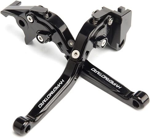 ESPEEDMTC for Ducati Hypermotard 950 2019-2021 Modified CNC Aluminum Alloy Length Adjustable Foldable Brake Clutch Lever Accessories (Red) in Saudi Arabia