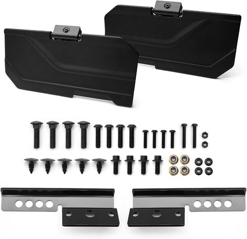 UTV Sun Visor 2890288 لـ Polaris Ranger XP Crew 1000/570/SP 2018-2025، الزوج الأيسر والأيمن، تقليل الوهج، بلاستيك in Kuwait