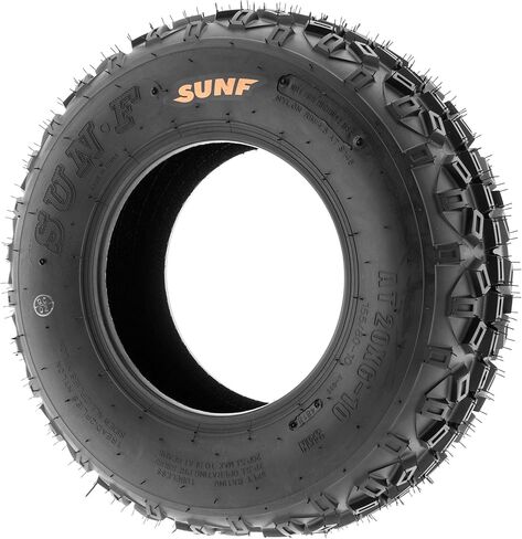 SunF 20x6-10 ATV UTV Tire 20x6x10 Knobby 6 PR A035 - PAIR of 2 in Saudi Arabia