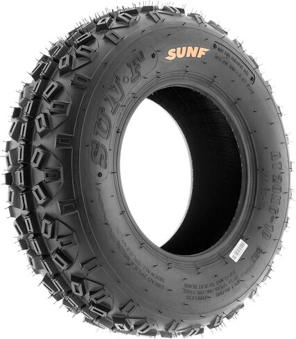 SunF 20x6-10 ATV UTV Tire 20x6x10 Knobby 6 PR A035 - PAIR of 2 in Saudi Arabia