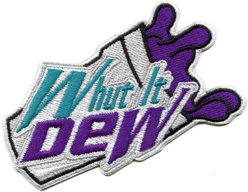 Whut It Dew Patch Double Cup Purple Drank Embroidered Iron On in Saudi Arabia