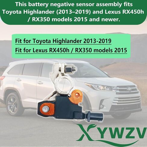Battery Negative Sensor Assembly 28850-0P010 for Toyota Highlander 2013–2019, Lexus RX350 RX450h – Battery Terminal Cable Current Sensor – Replace 288500P010 in Saudi Arabia