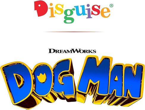 زي Disguise Dog Man التنكري للأطفال، الزي الرسمي لفيلم Dog Man مع قبعة وأذنين in Saudi Arabia