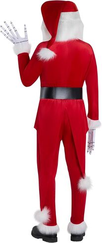 Spirit Halloween Adult Jack Skellington Santa Costume in Saudi Arabia