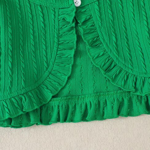 Girls Dress and Cardigan Sleeveless Floral Print Tank Dresses and Bolero Shrug 2 Piece Kids Girl Spring Outfit in Kuwait